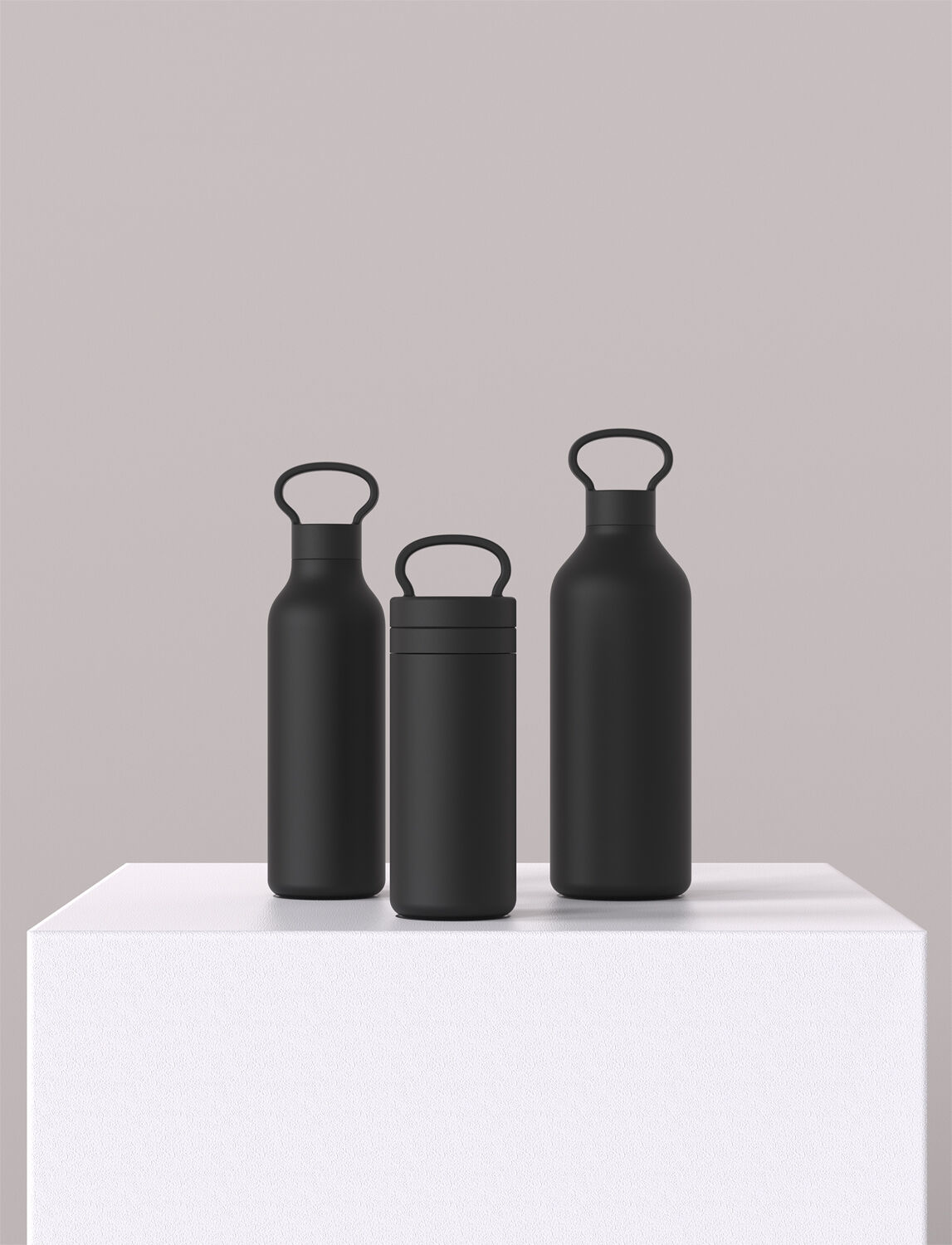 Tabi termosflaska 1 l. black