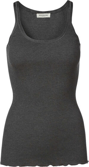 RWBelle Silk U-neck Strap Elastic Top