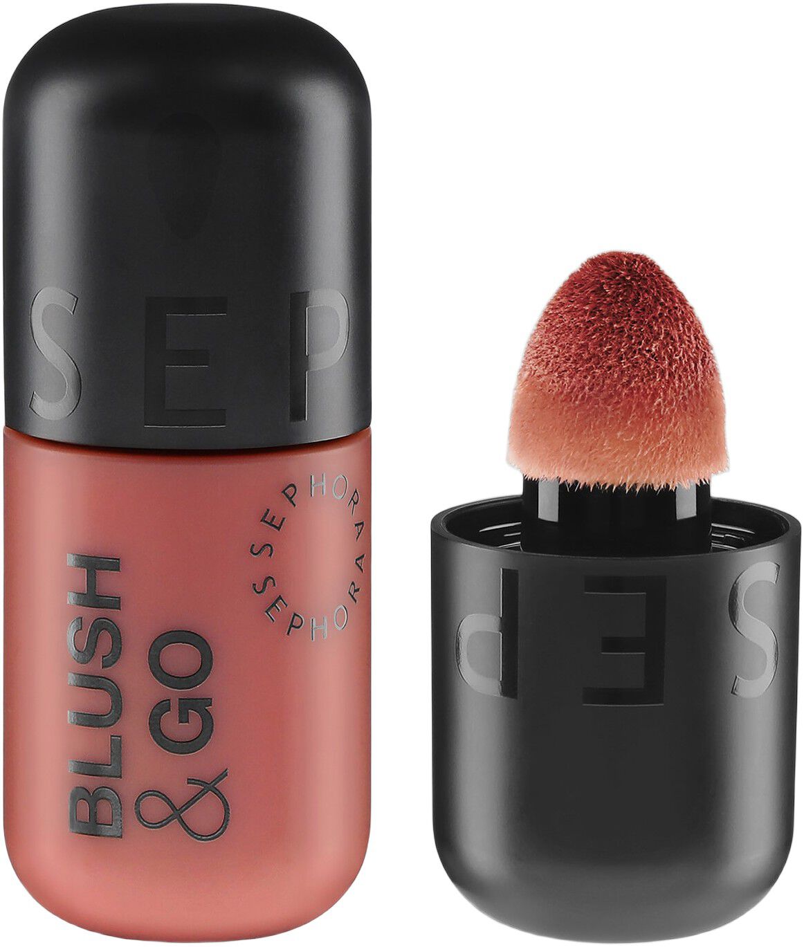 Blush & Go - Flytande rouge med matt finish