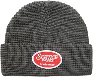 WAFFLE PATCH BEANIE