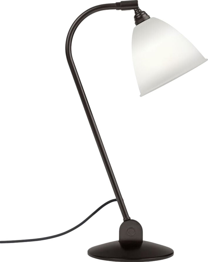 BL2 Table Lamp - ¯16 (Base: Black Brass, Shade: Bone China)