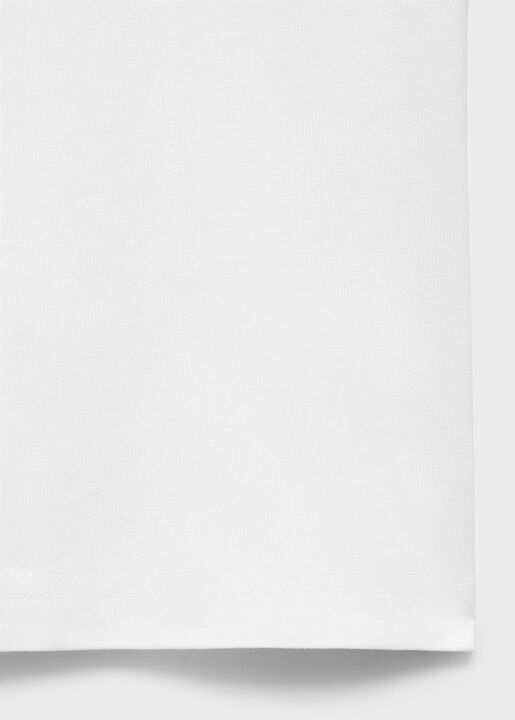 Cotton short-sleeved t-shirt