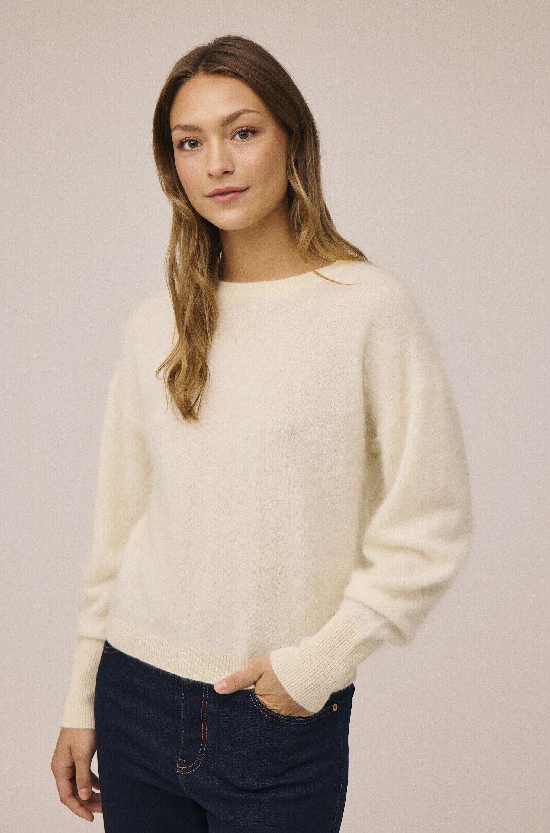 Geneve 2 Ballon sleeve sweater - 100% Cashmere GCS
