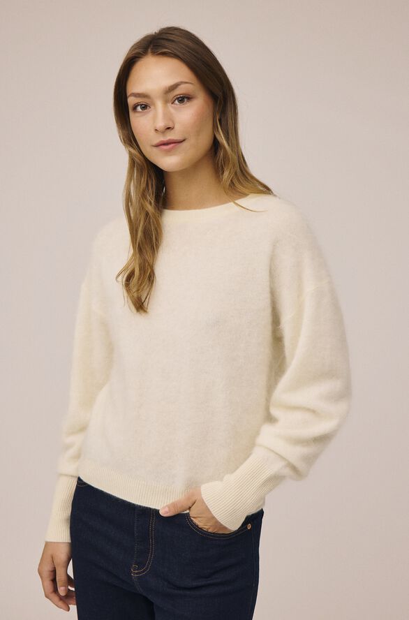 Geneve 2 Ballon sleeve sweater - 100% Cashmere GCS