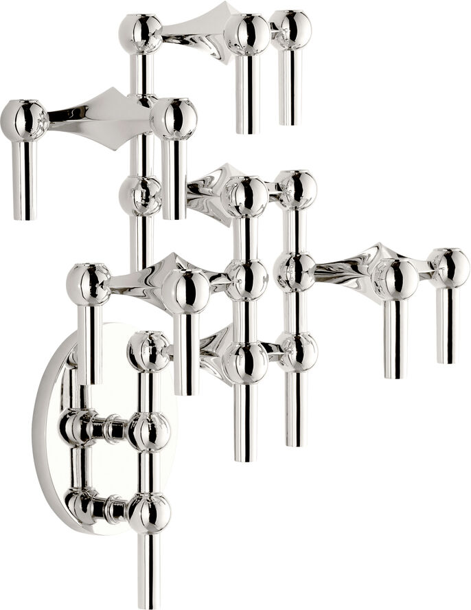 STOFF Nagel wall hanger - chrome