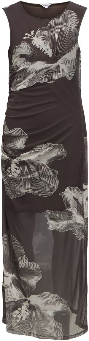 OBJSHIRA S/L RE MESH LONG DRESS E S