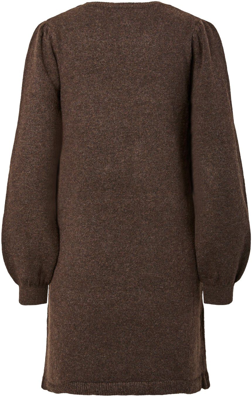 Pcsally Ls O-Neck Knit Dress Noos Bc