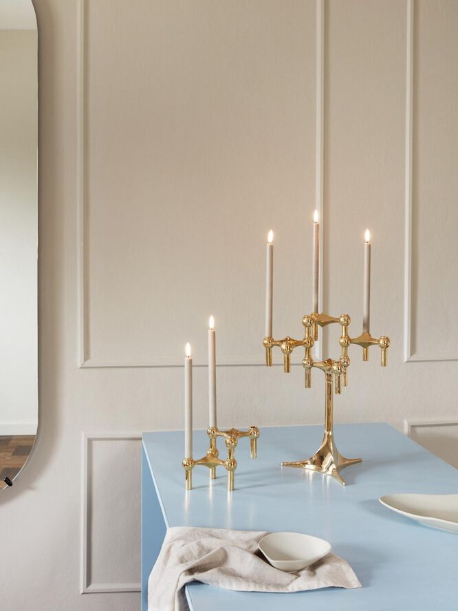 STOFF Nagel ljusstake 3 st. m?ssing