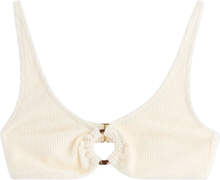 Krøllet bikinioverdel