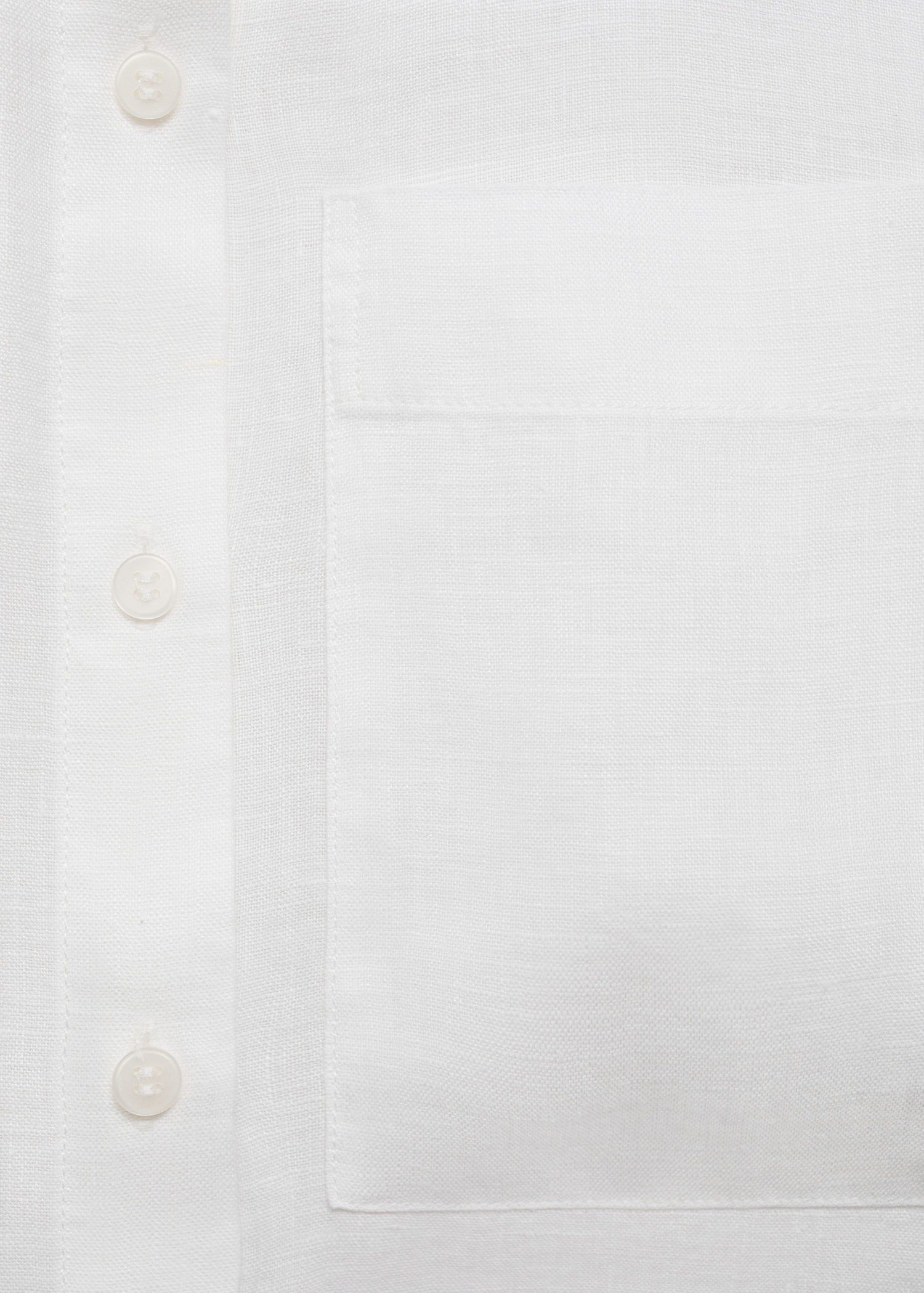 Pocket linen shirt