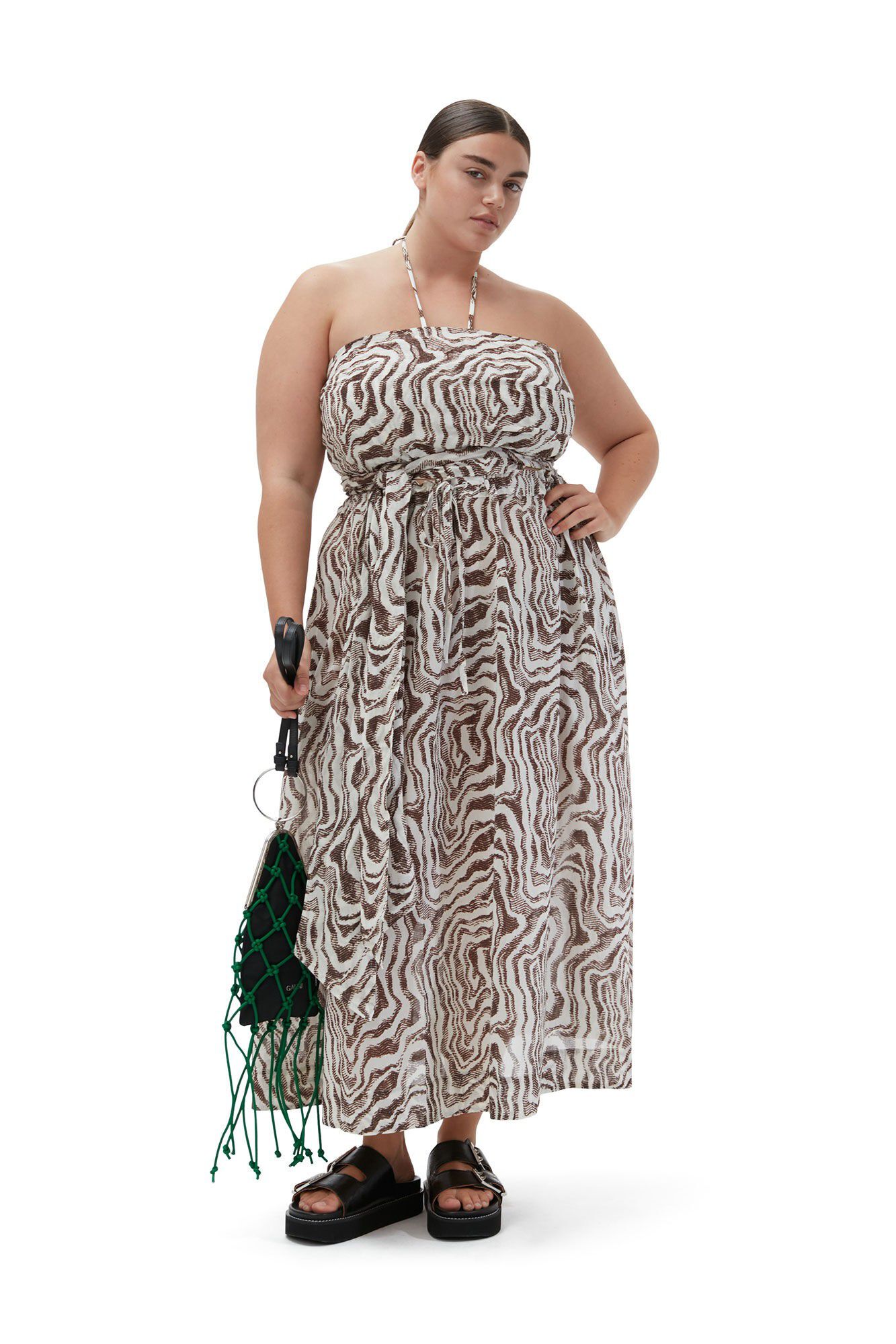 Light Cotton Wrap Top