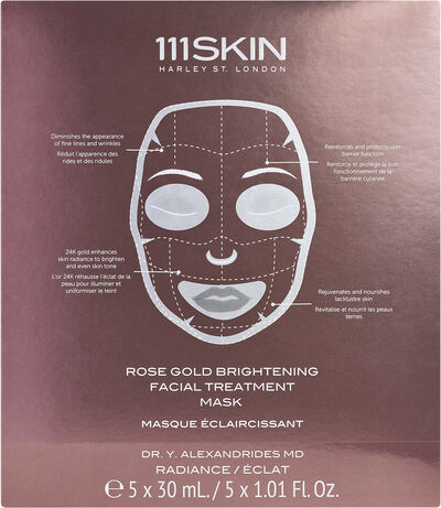 Rose Gold Brightening Facial Treatment - Mask
