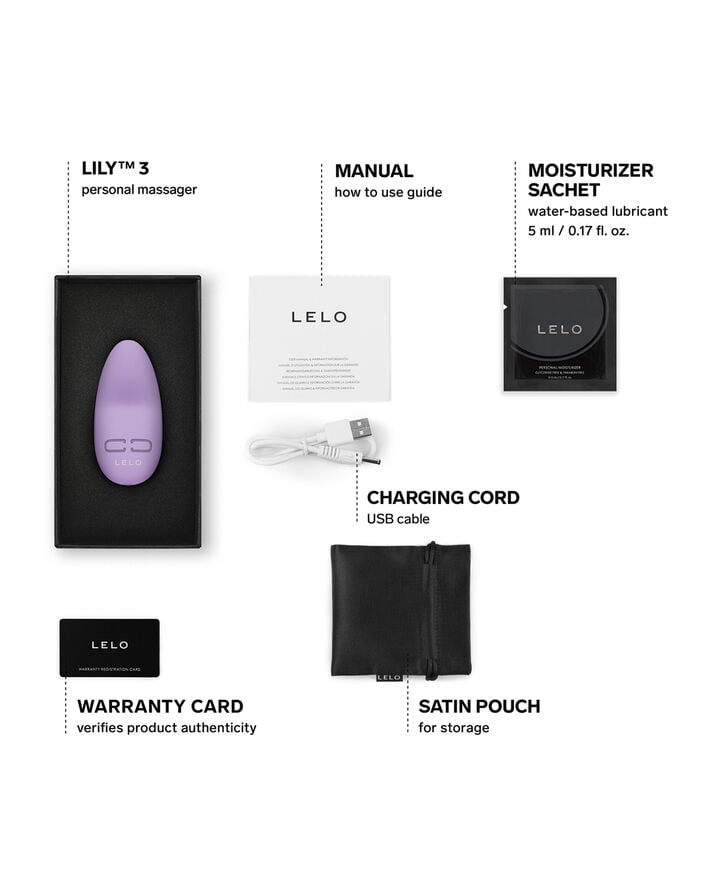Lily 3 Klitoris Vibrator - Lavendel
