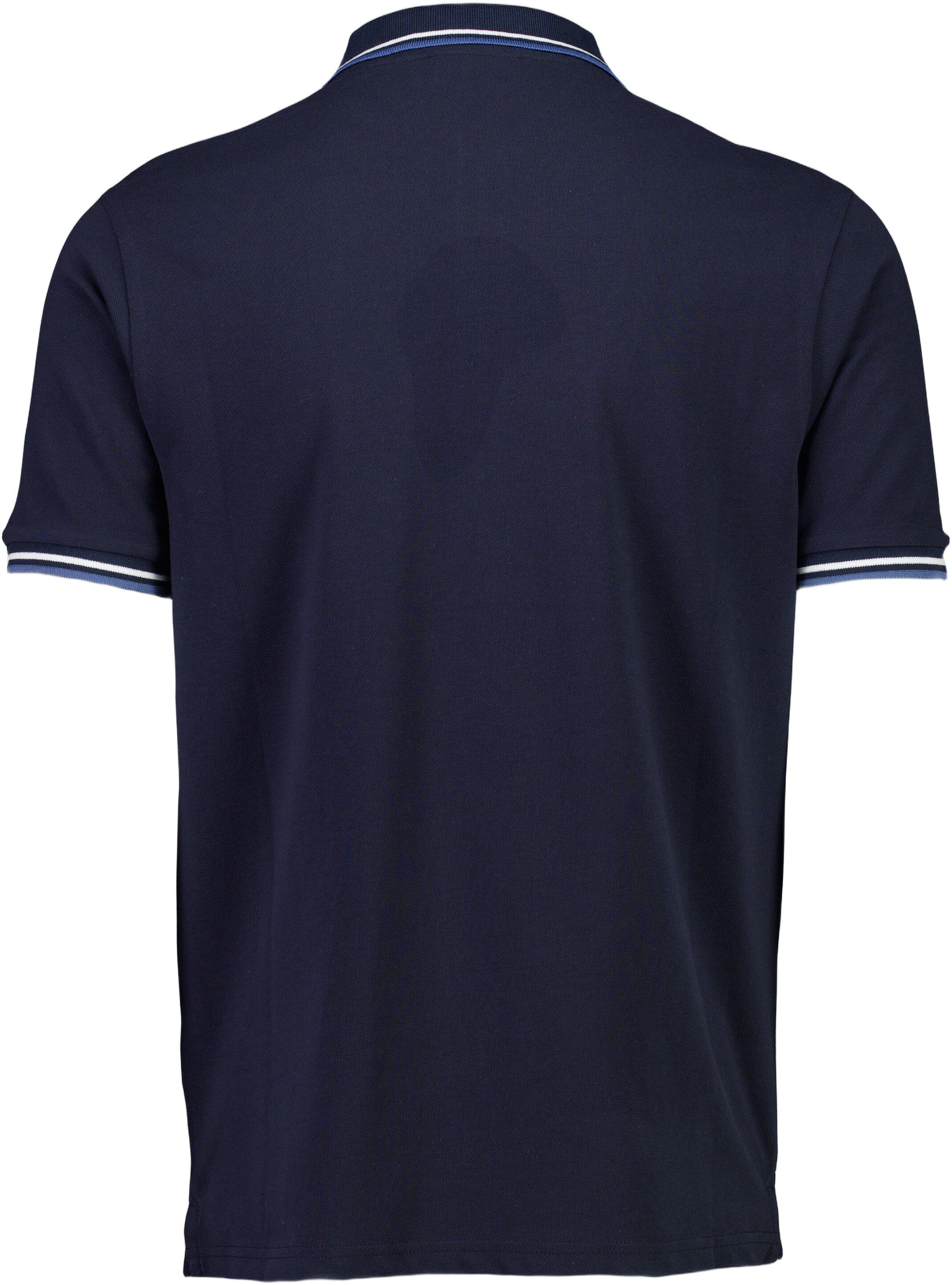 Polo shirt w. zip neck