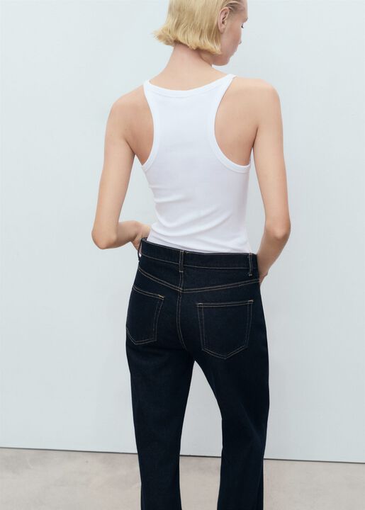 Cotton top with straps