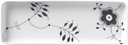 Black Fluted Mega fat rektangul&auml;rt 36x12,5 cm