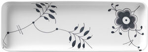 Black Fluted Mega fat rektangulärt 36x12,5 cm