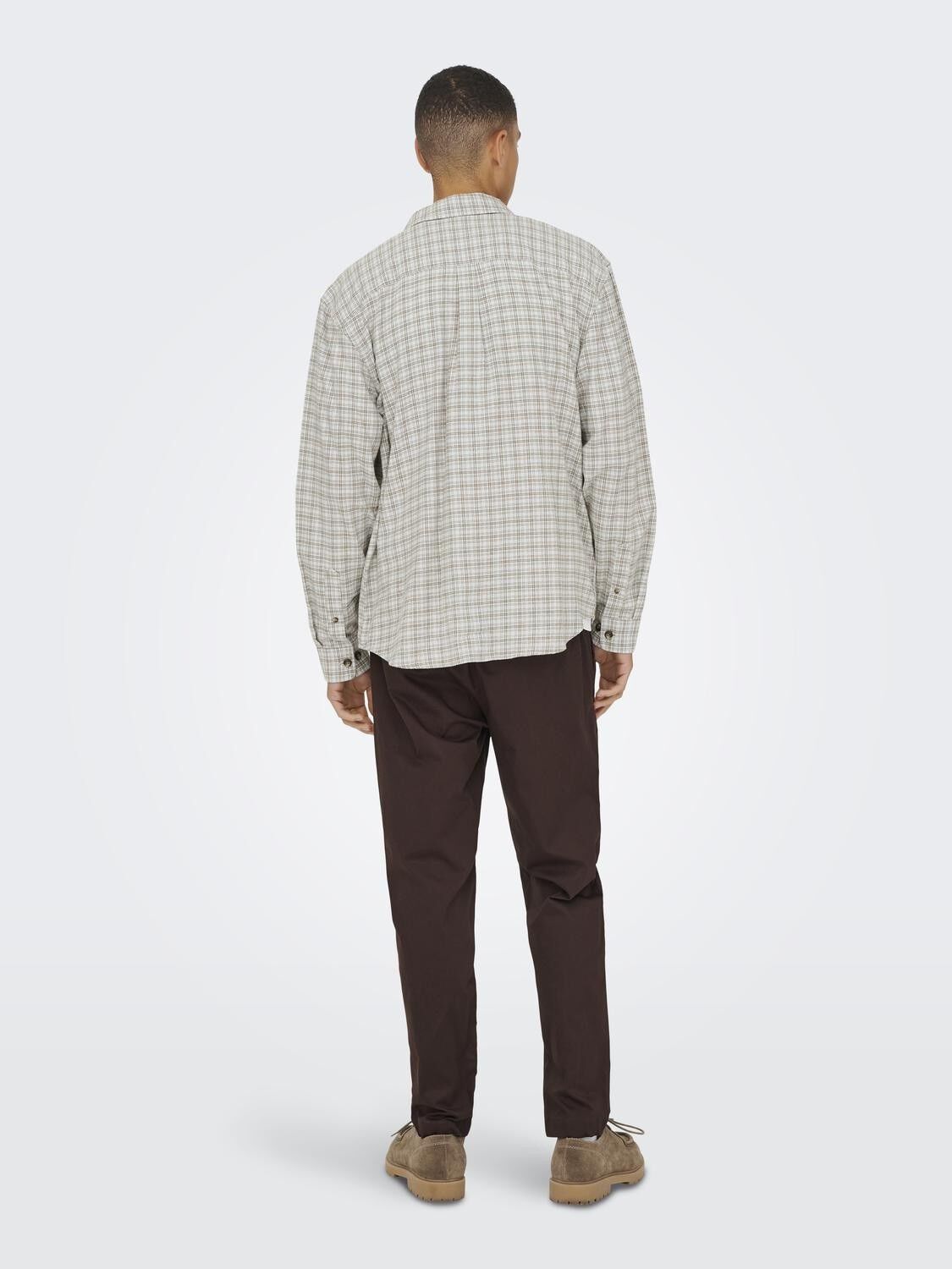 ONSGUDMUND LOOSE LS CHECKED SHIRT