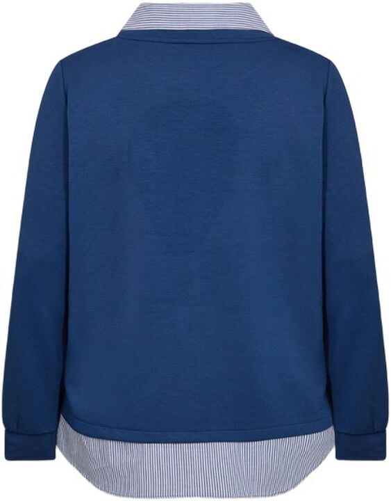 Curvy WA-SABINA 63 Sweatshirt Blå