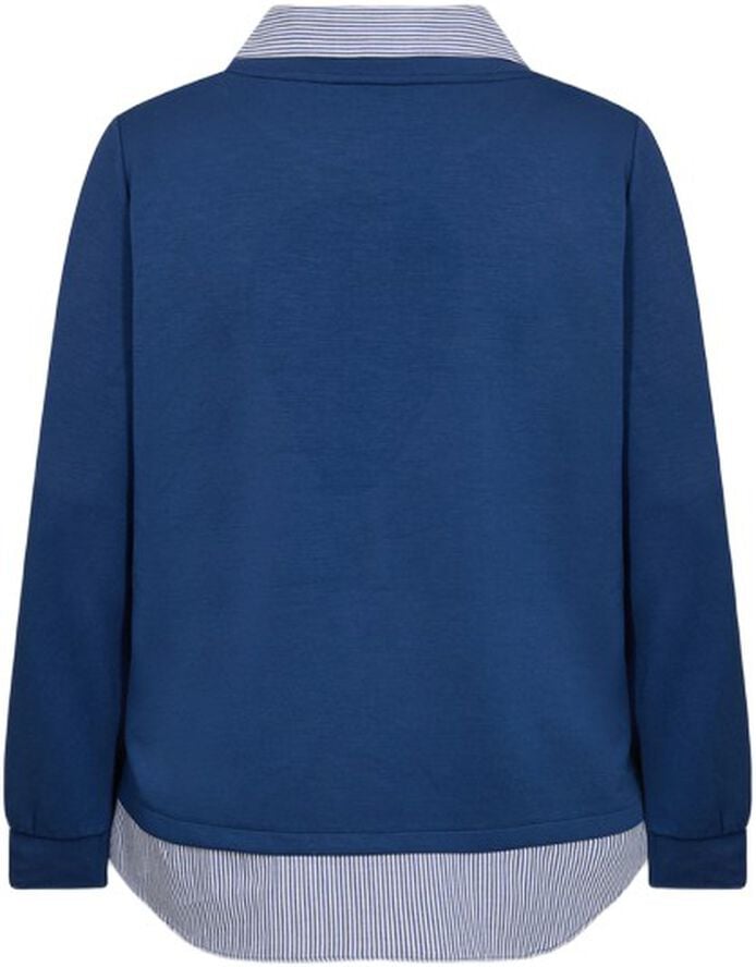 Curvy WA-SABINA 63 Sweatshirt Blå