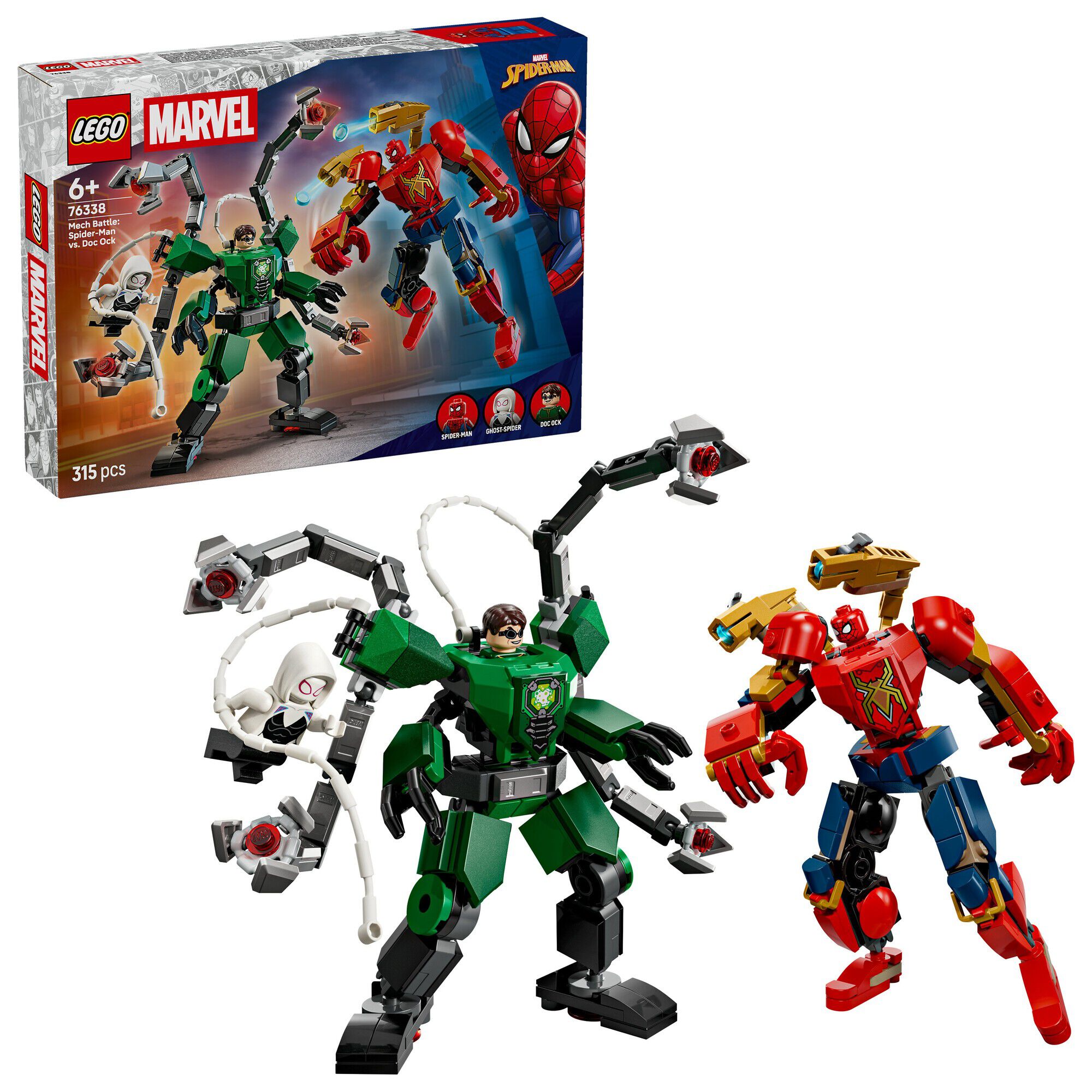 Mech-kamp - Spider-Man mod Doc Ock 76338
