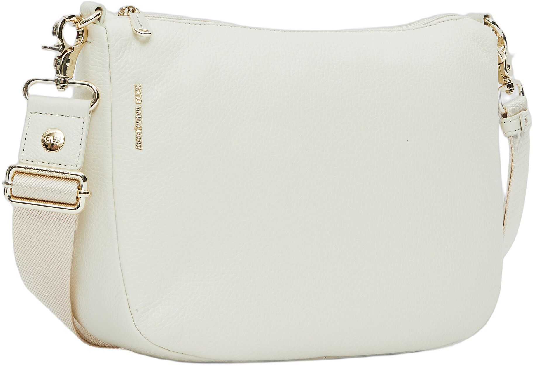 MELLOW LEATHER HOBO / ALMOND