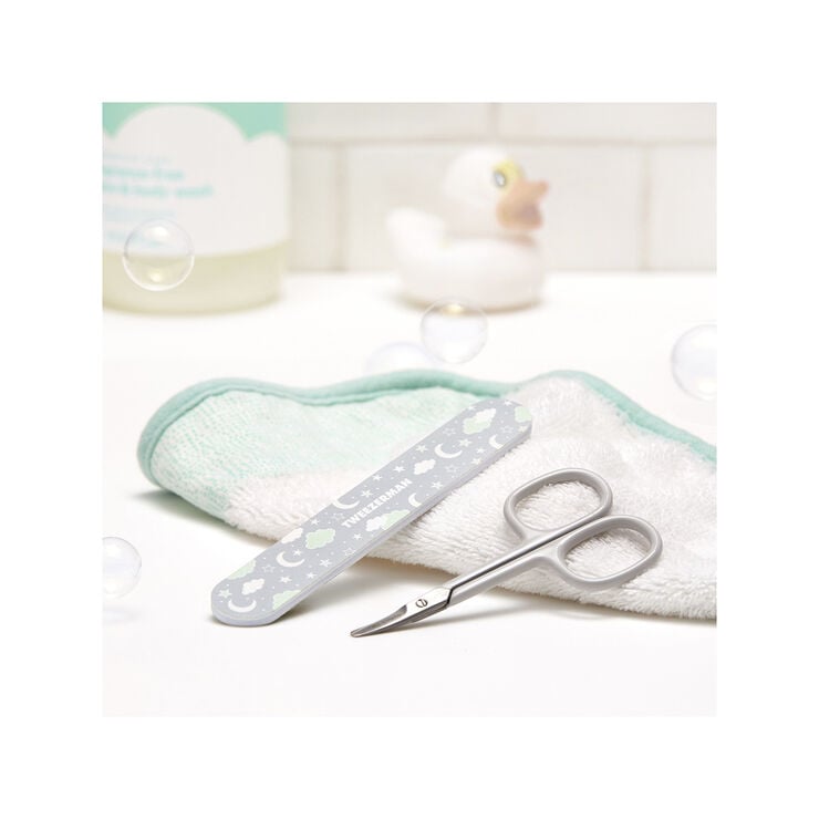TWEEZERMAN Baby Nail Scissors With File
