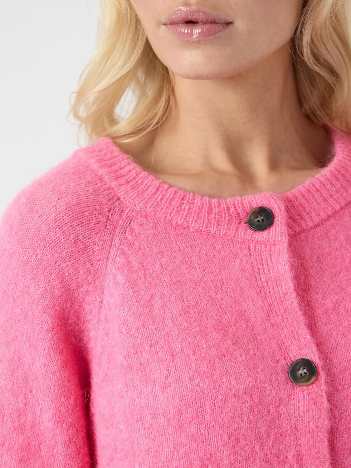 Yasjohi Ls Wool Blend Cardigan S. Noos