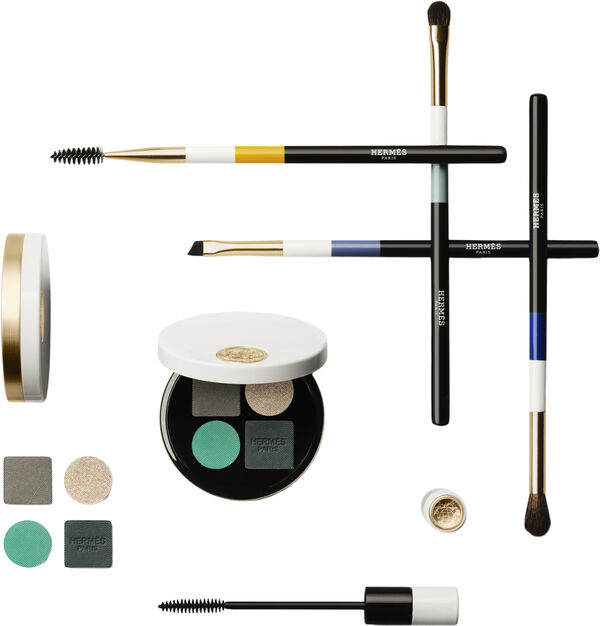 Ombres d'Hermès, powder quartet for the eyes, Ombres Végétales