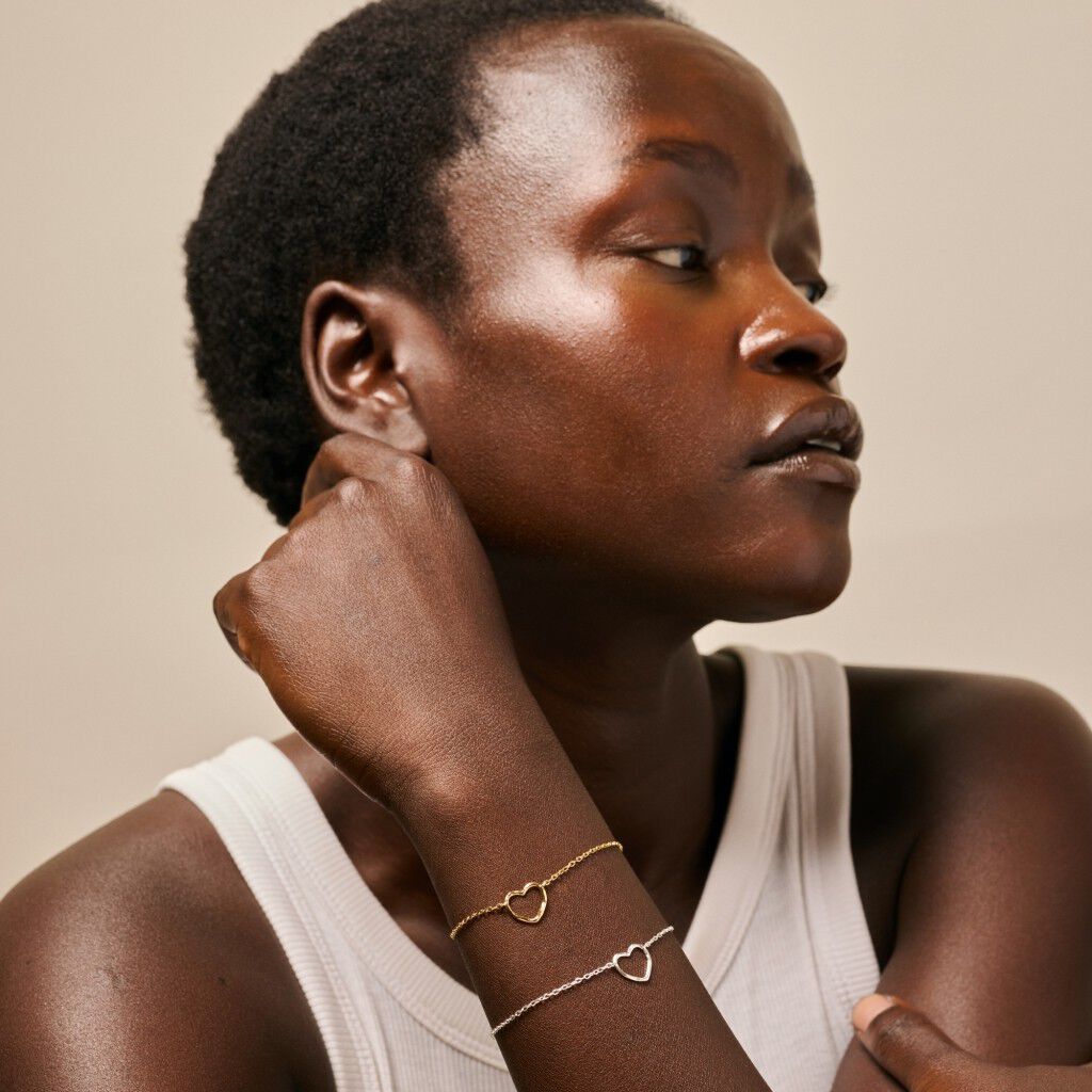 Bracelet, Organic Heart