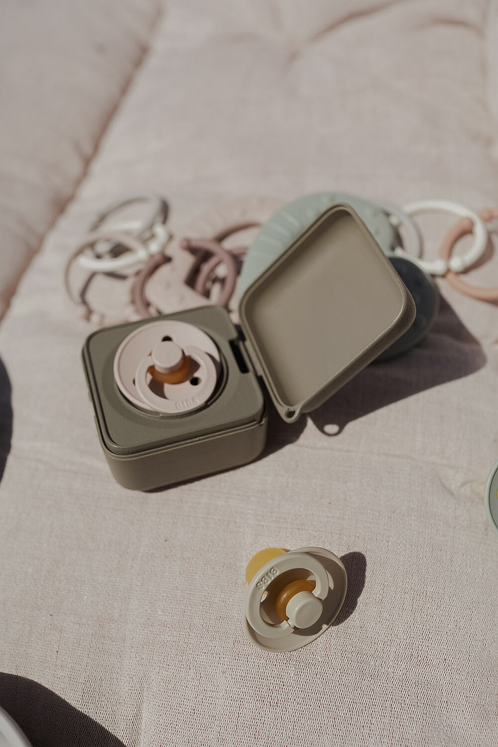 BIBS Pacifier Box Sage