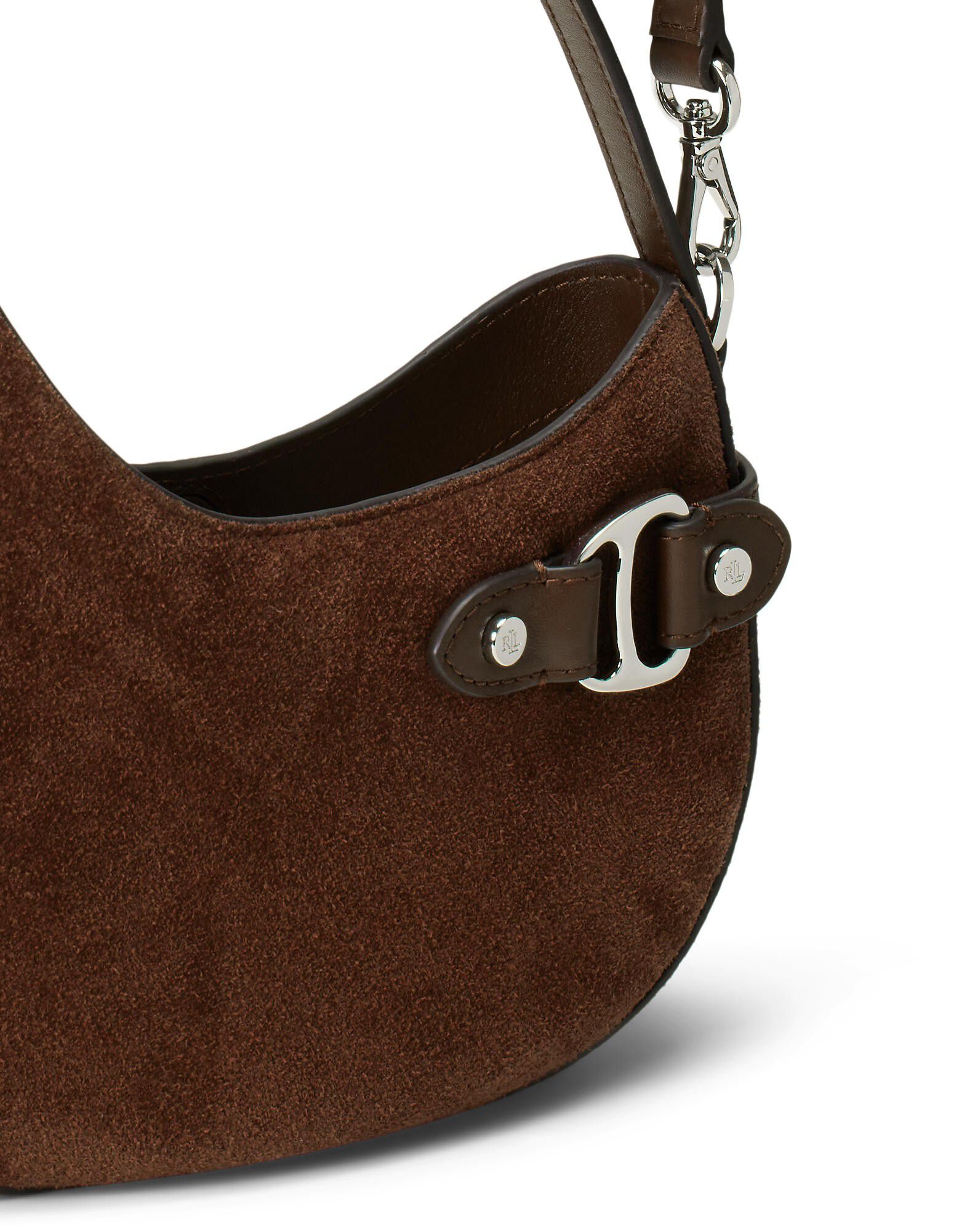 Suede Small Tasha Crossbody Bag