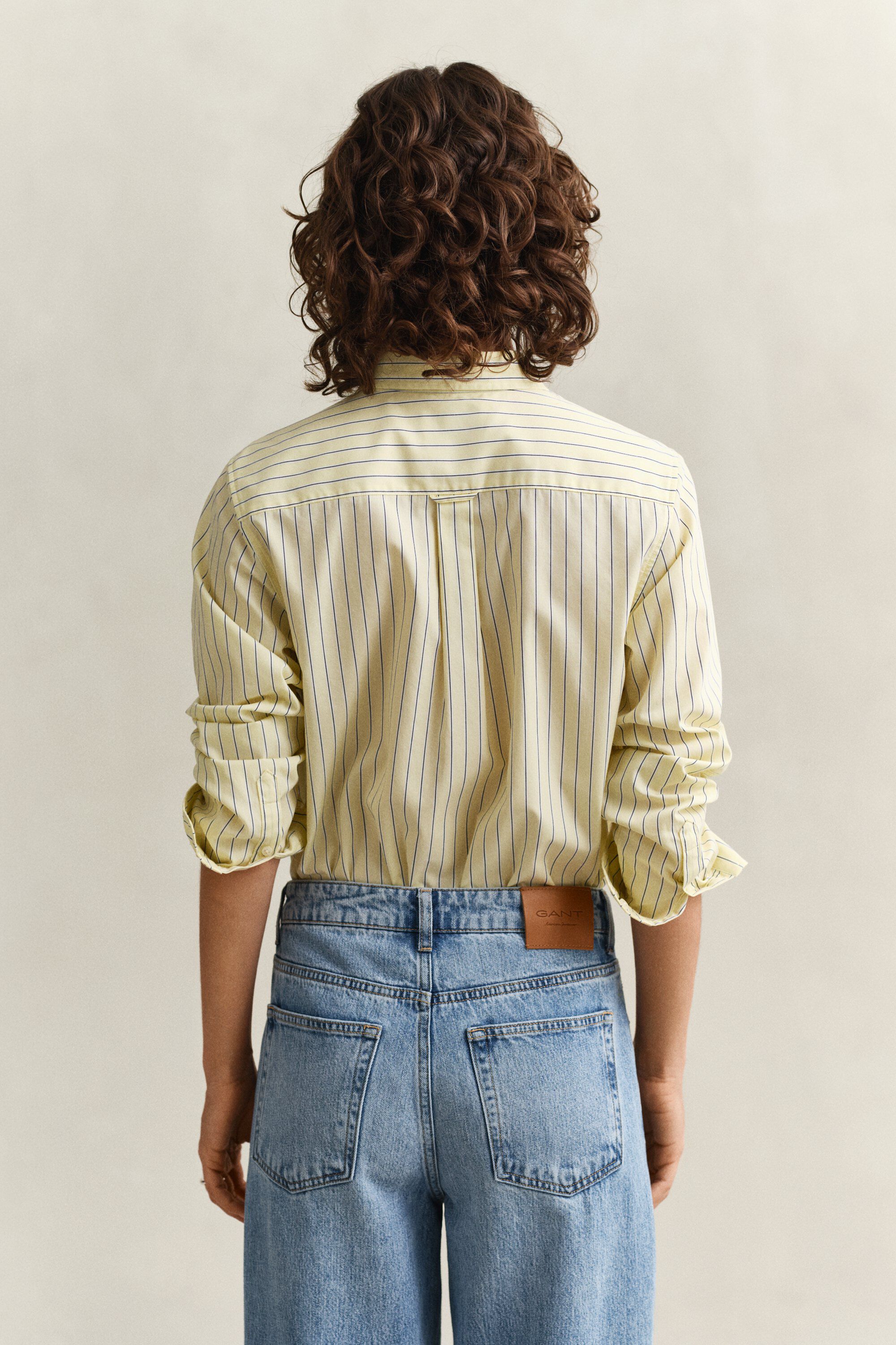 REG CLASSIC POPLIN STRIPE SHIRT