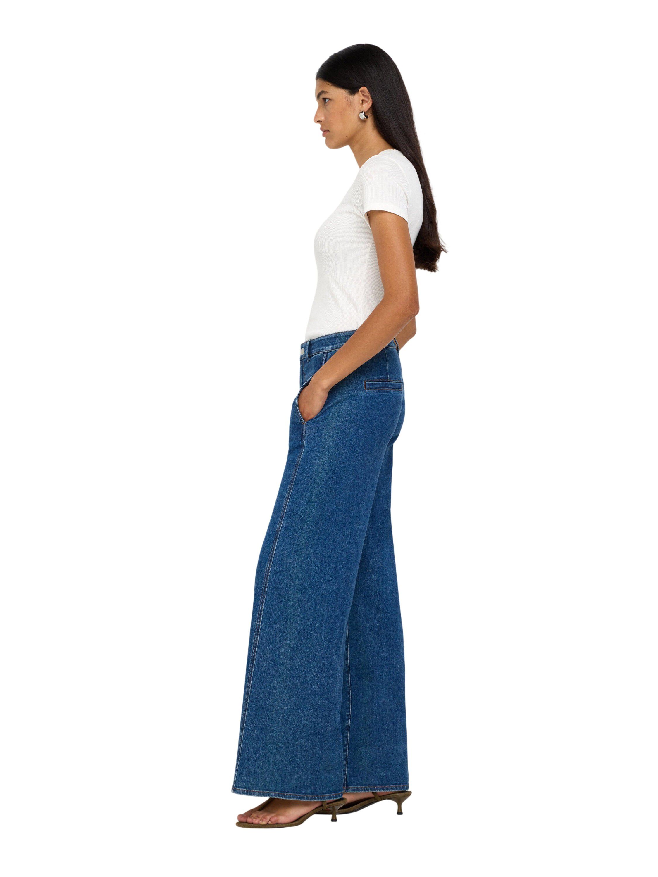 Trousers denim Noomi mid blue