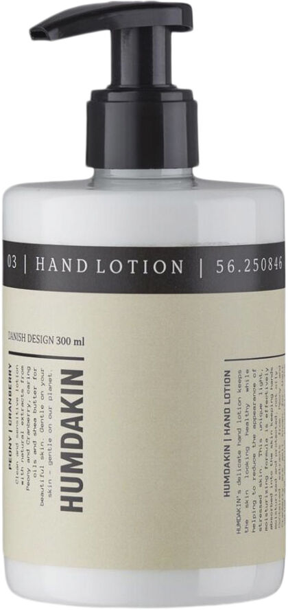 03 - Hand lotion - Peony and cranberry