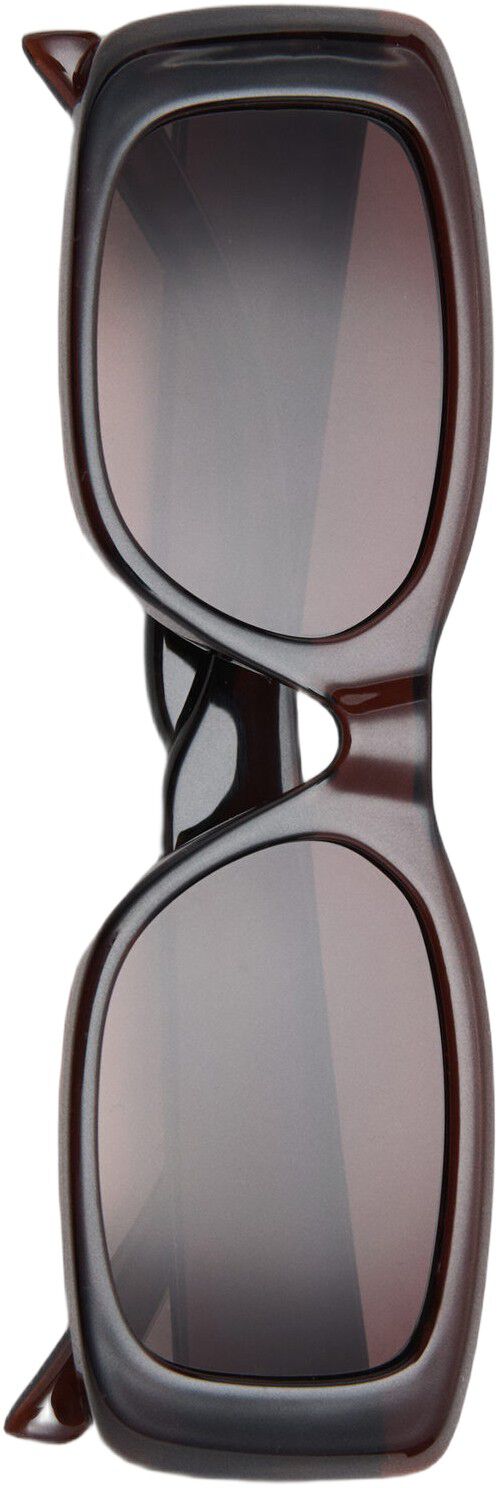 Rectangular-frame sunglasses