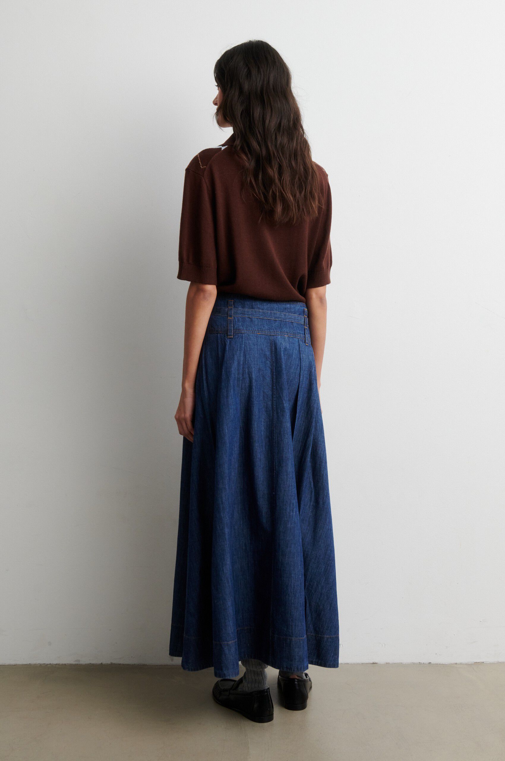 Evana Denim Skirt