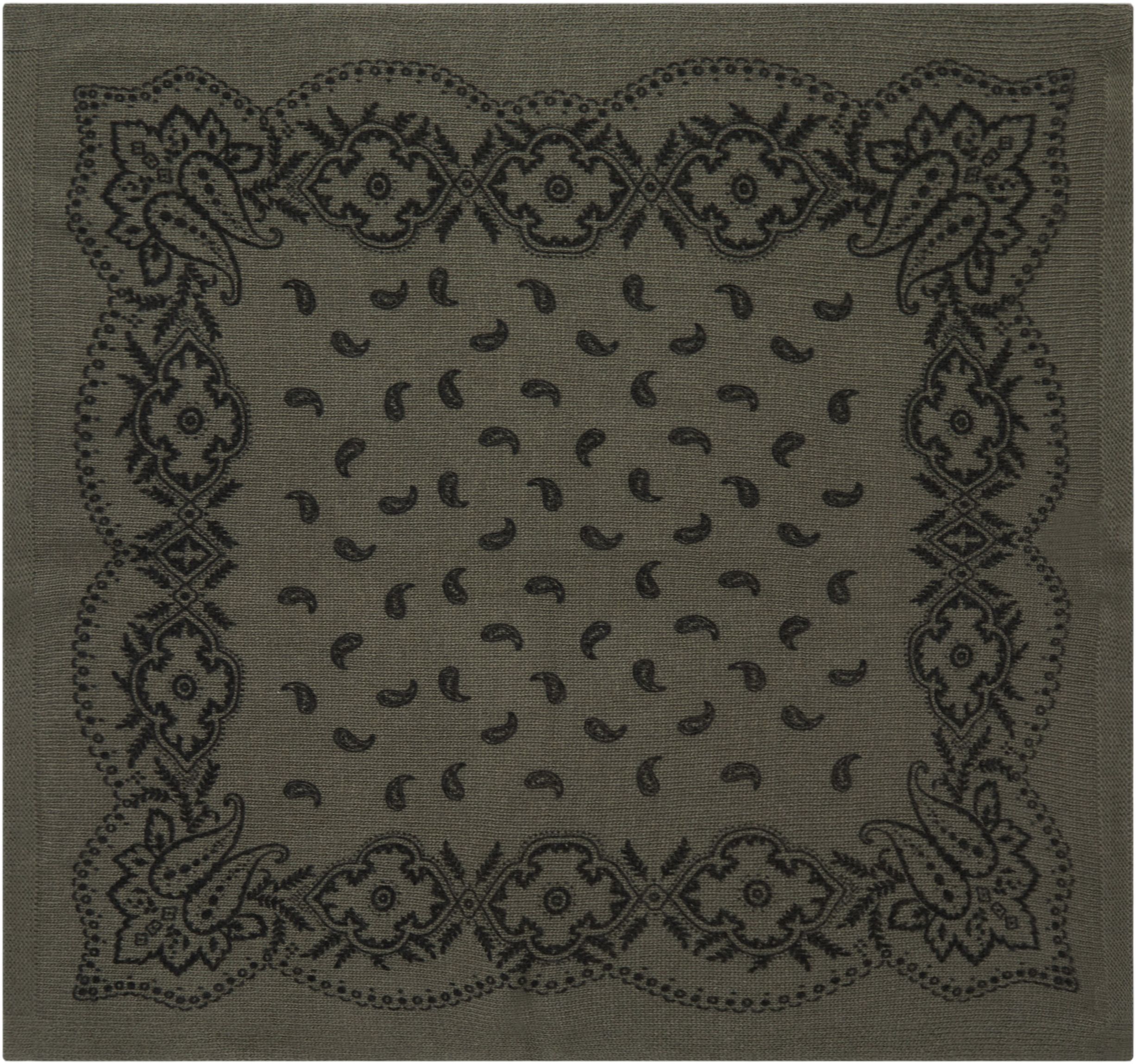 Adelina Paisley Knit Scarf