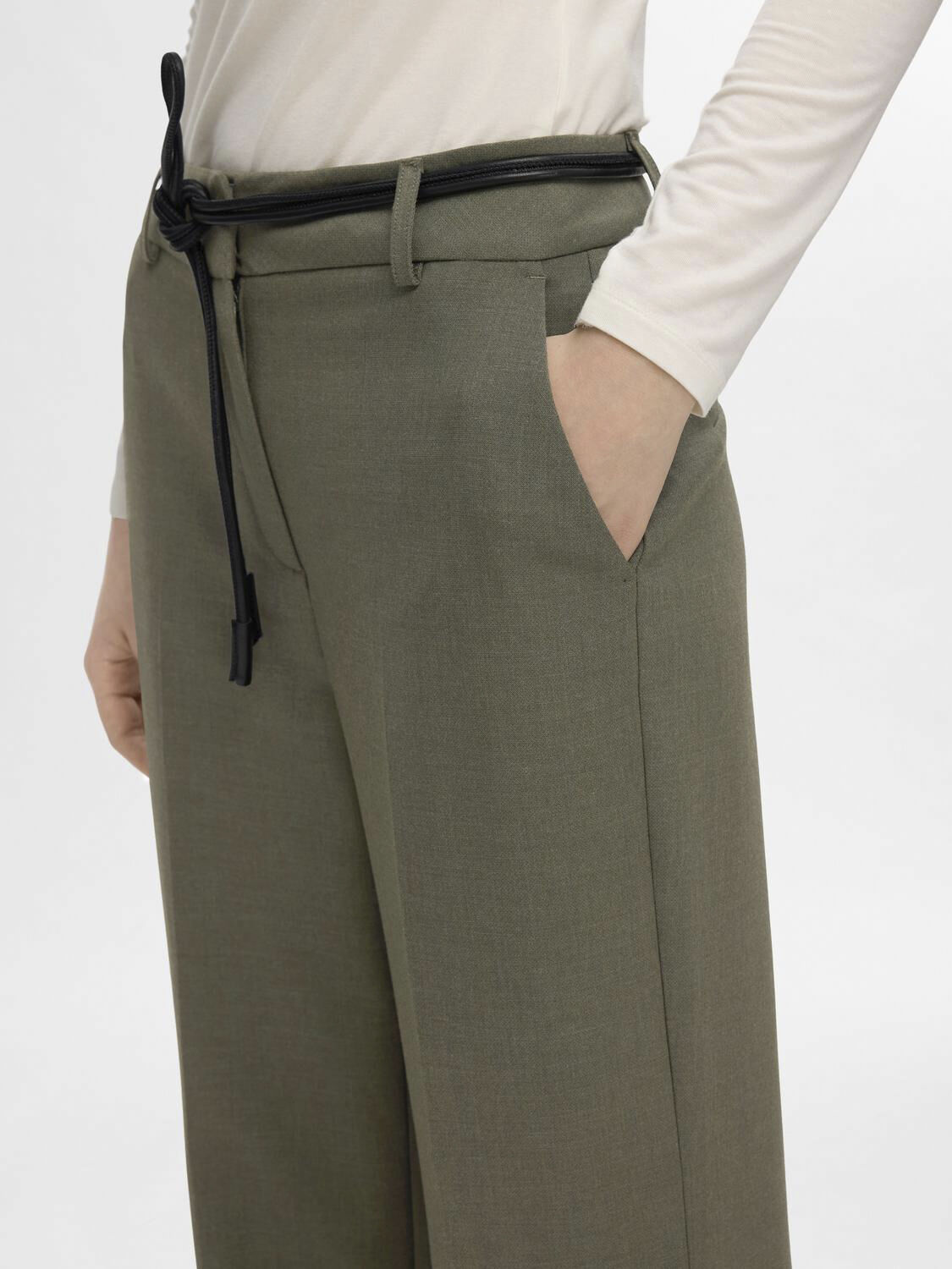 Slfrita Mw Wide Pant Fd Noos