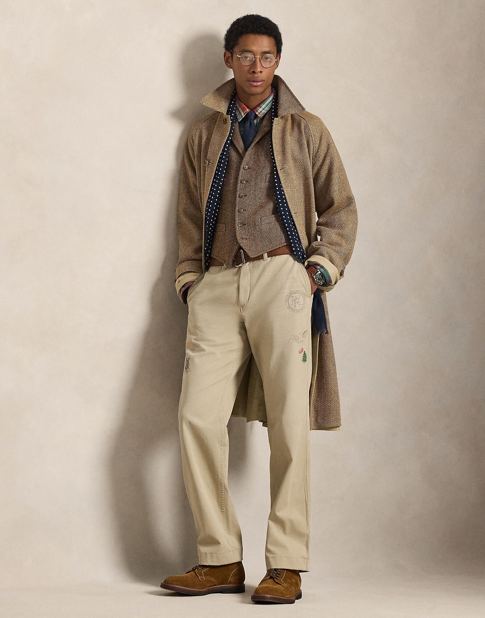 Bedford Straight Fit Graphic Pant