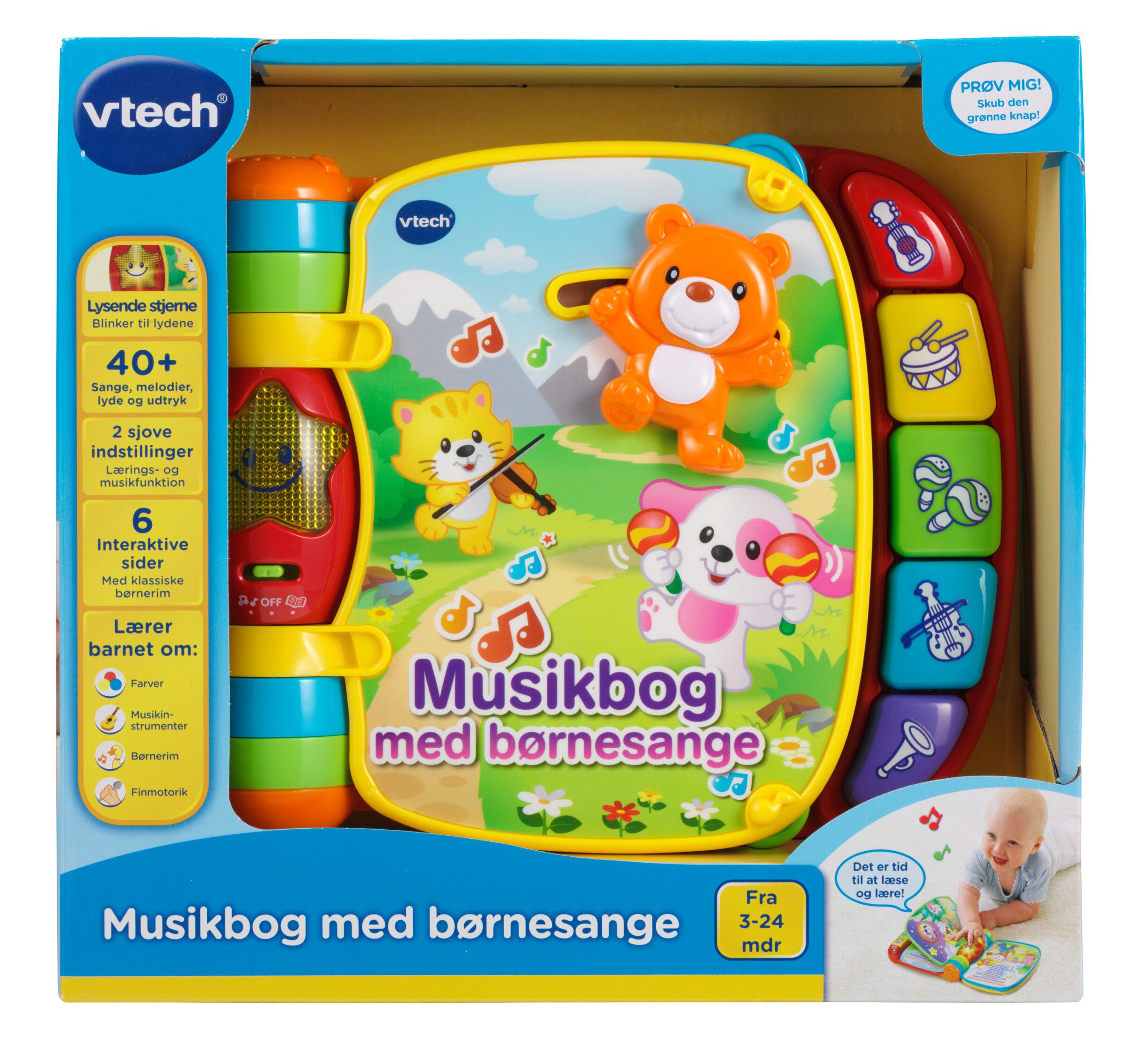 Vtech Musikbog m sange