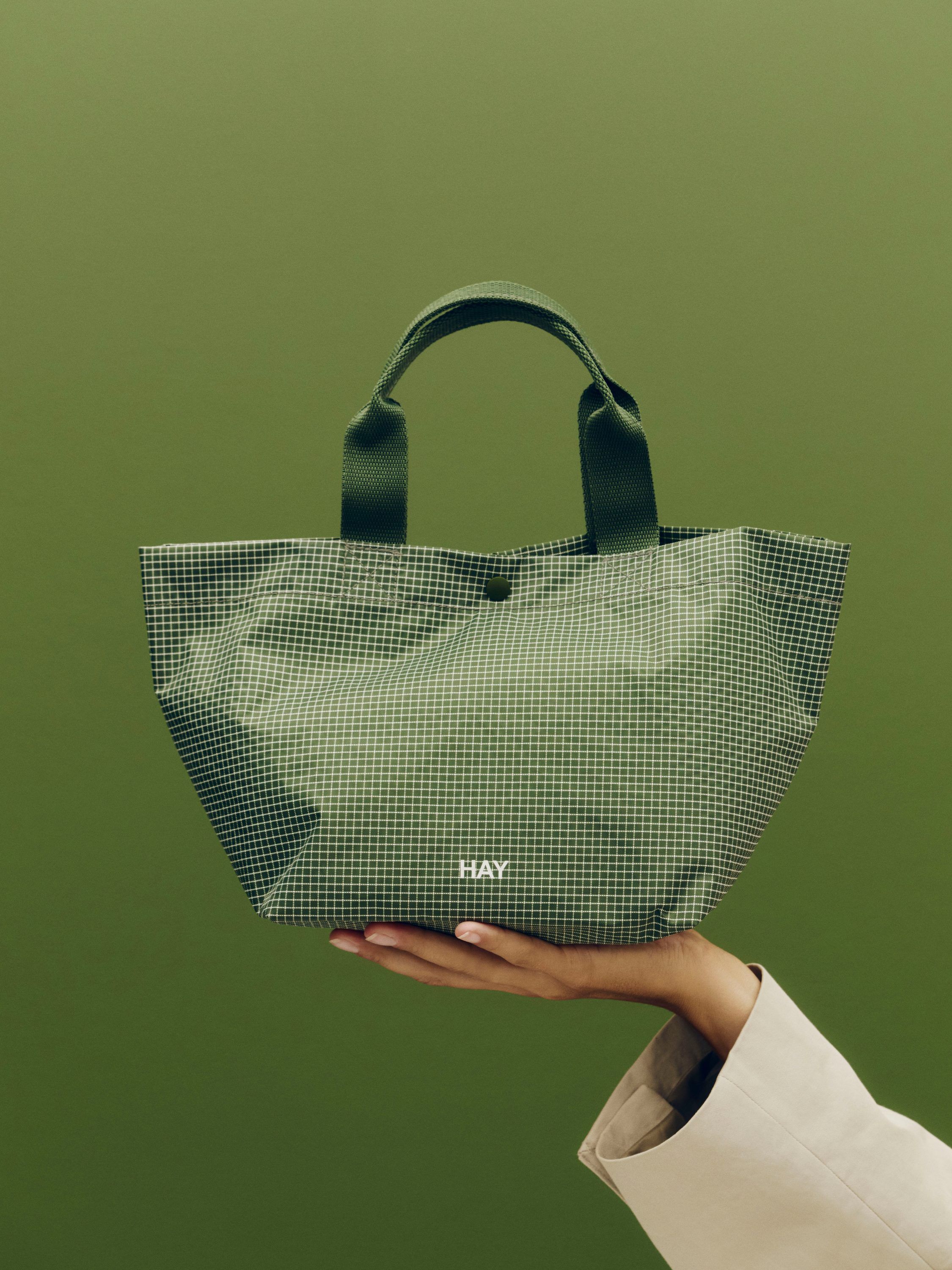 Grid Everyday Bag-Mini-Dark green