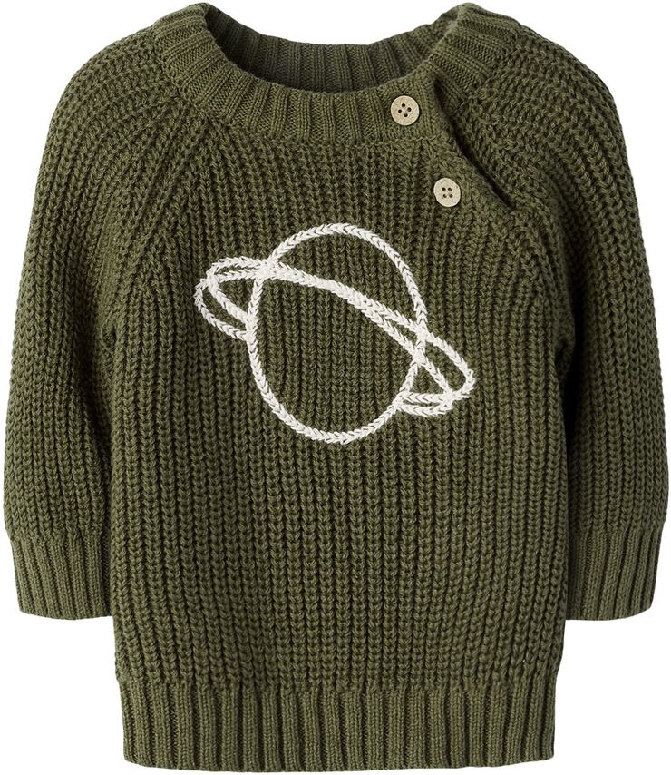 NBMEMLEN EMB LS KNIT LIL
