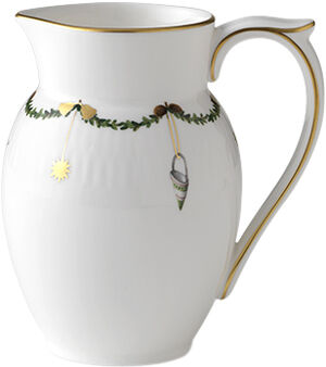 Star Fluted Christmas mjölkkanna 39 cl
