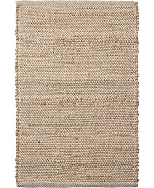 JUTE RUG/HVID, TÆPPE