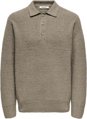 ONSDALE RLX LS POLO KNIT NOOS