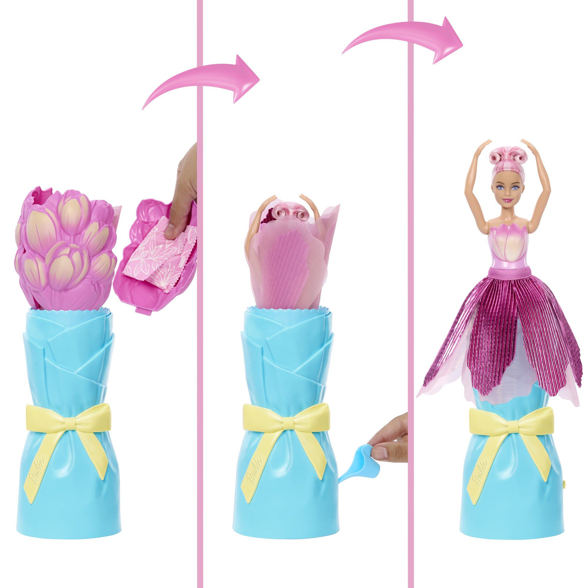 Barbie Flower Reveal Pink