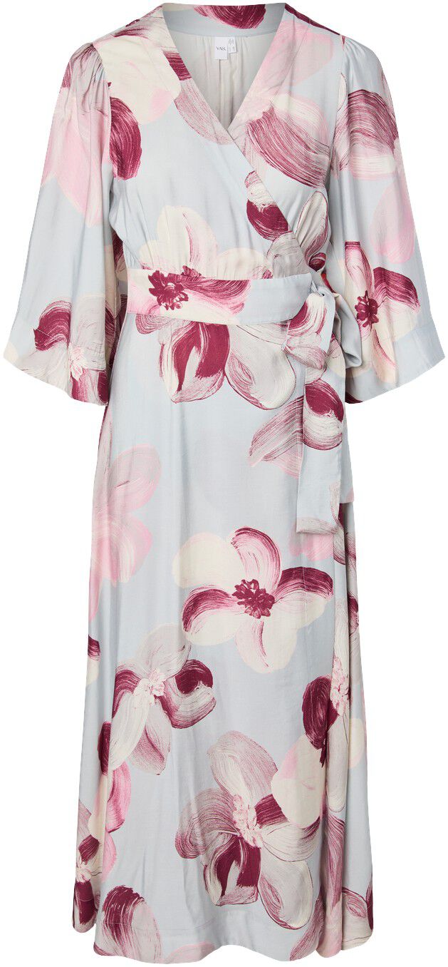 Yasmarga 3/4 Wrap Long Dress S. - Show