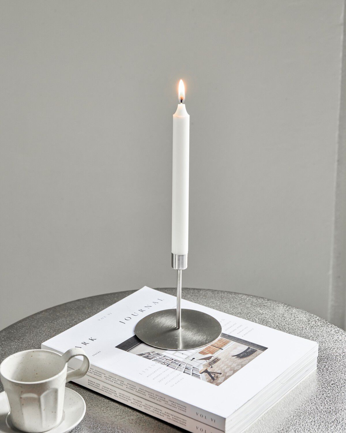 Ljusstake, HDAnit, Silver finish