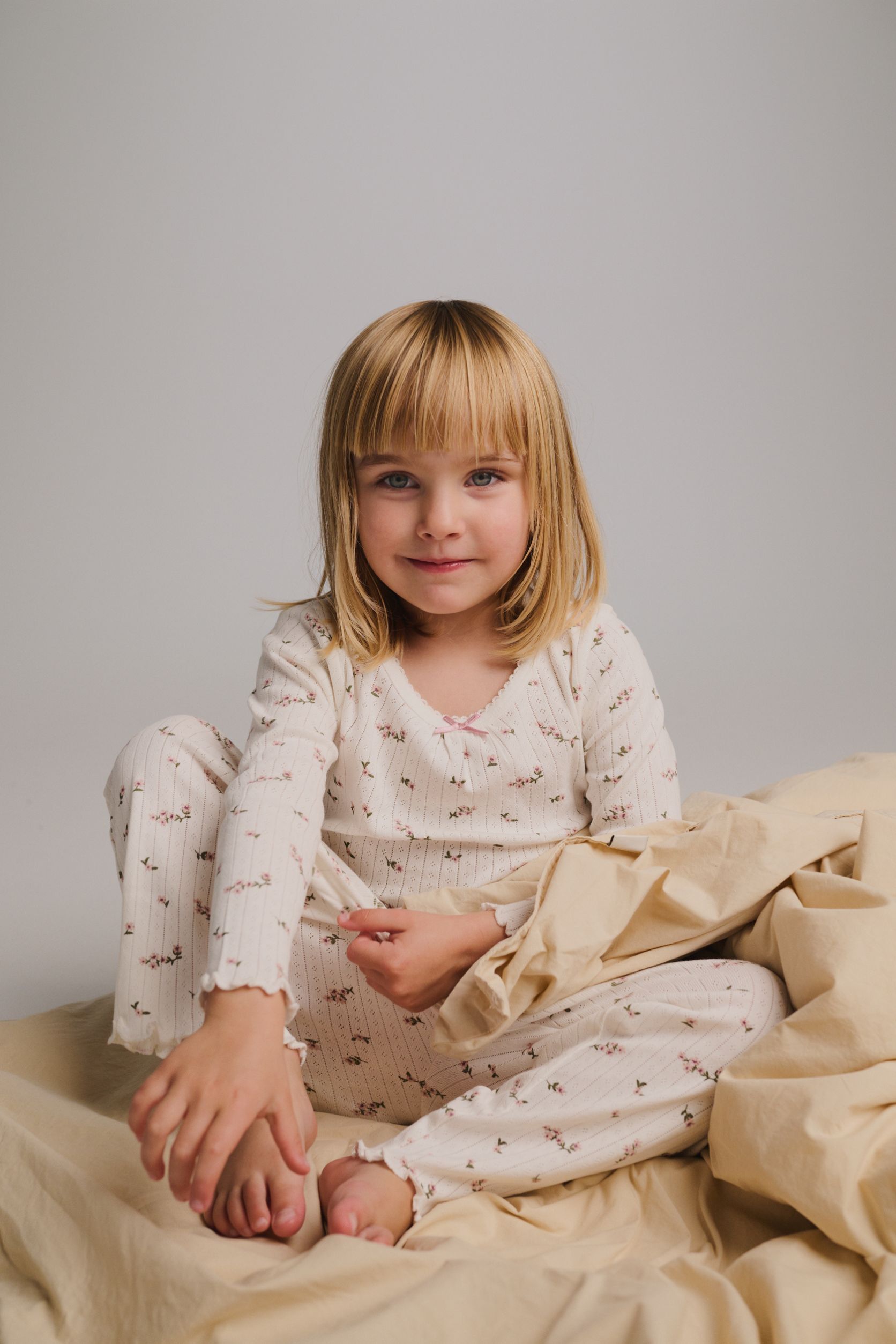 Ava pointelle pyjamas GOTS